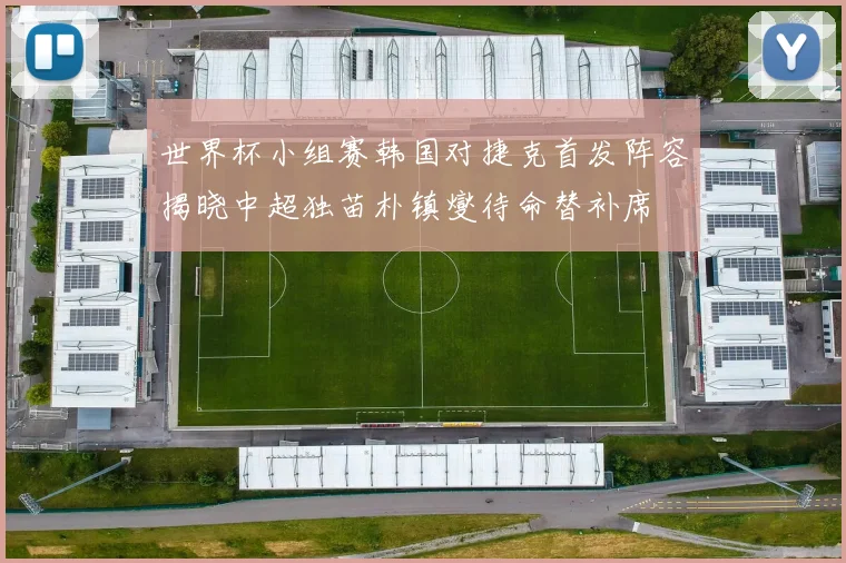 世界杯小组赛韩国对捷克首发阵容揭晓中超独苗朴镇燮待命替补席